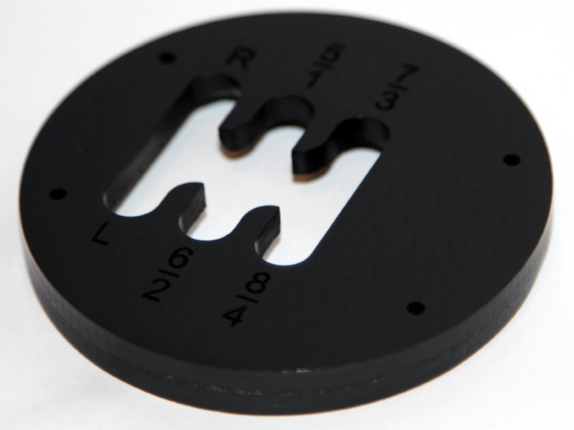 TruckSim: Eaton Fuller Style 8 Speed Shifter Plate for Thrustmaster TH8A